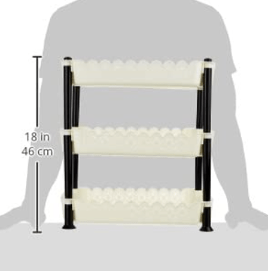ARISTO Vertex 3 Layer Plastic Rack for Kitchen - Image 3